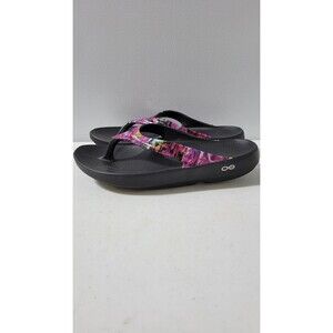 Oofos OOLALA Luxe Limited Neon Rose Size 10